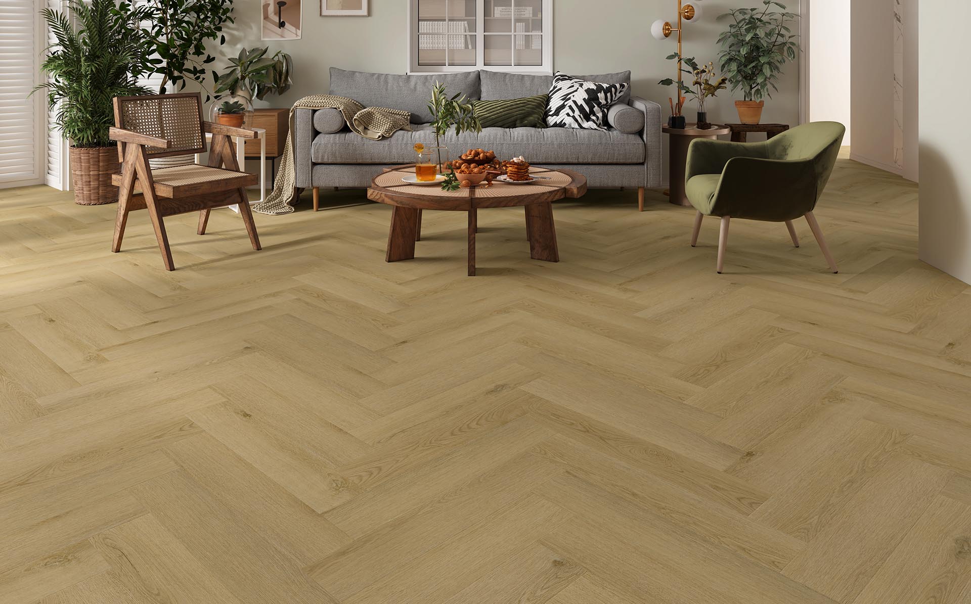 Dryback Herringbone